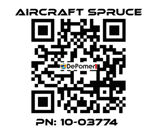 PN: 10-03774  Aircraft Spruce