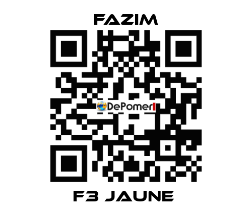 F3 JAUNE  Fazim