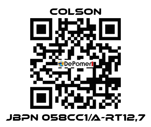 JBPN 058CC1/A-RT12,7 Colson