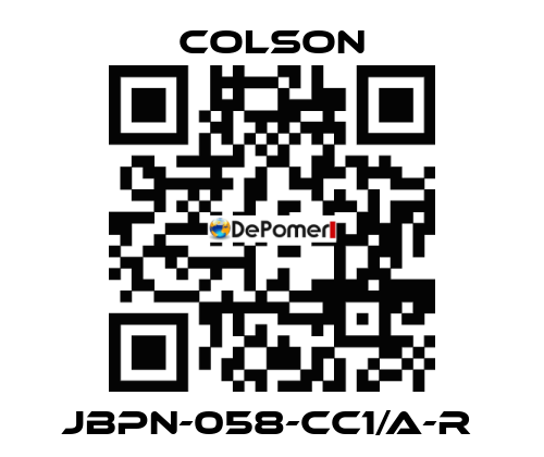 JBPN-058-CC1/A-R  Colson