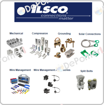 CP-0 8-1/0 AWG POST CONNECTOR  Ilsco