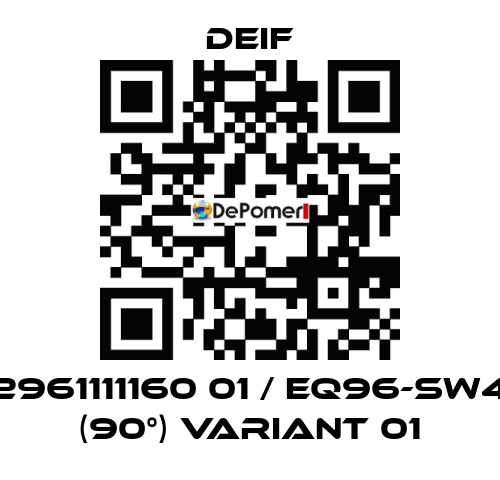 2961111160 01 / EQ96-sw4 (90°) Variant 01 Deif