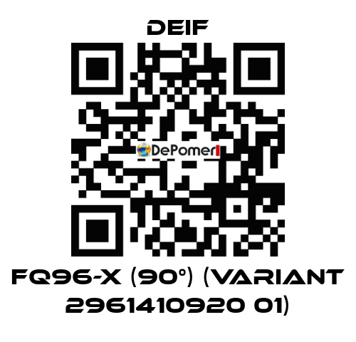 FQ96-x (90°) (Variant 2961410920 01) Deif