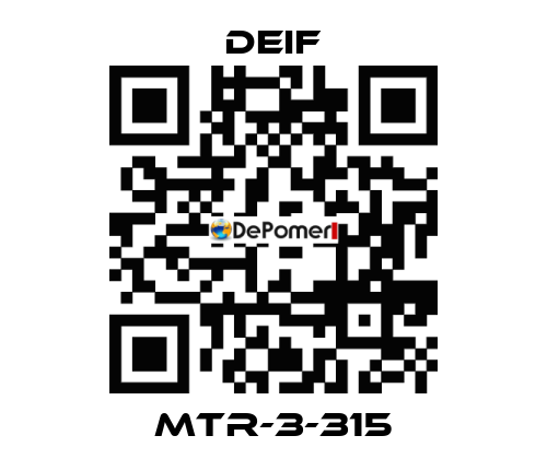 MTR-3-315 Deif