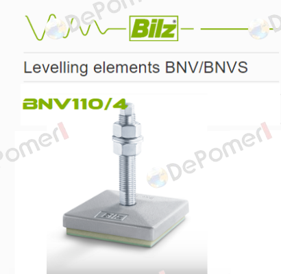 P/N: 08-0004, Type: BNV110/4# Bilz Vibration Technology