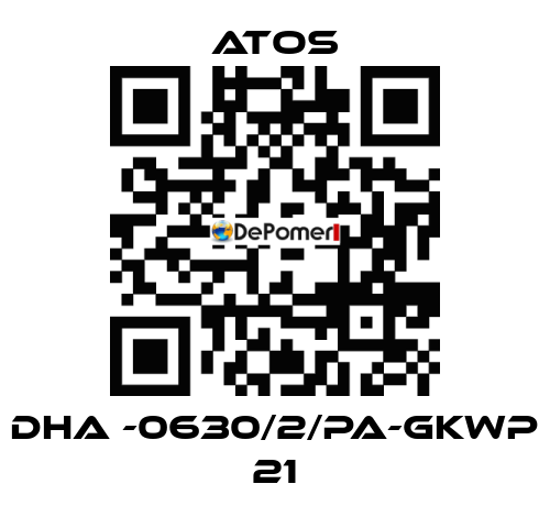 DHA -0630/2/PA-GKWP 21 Atos