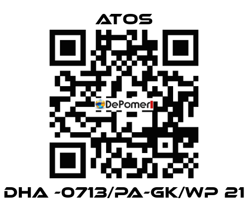 DHA -0713/PA-GK/WP 21 Atos