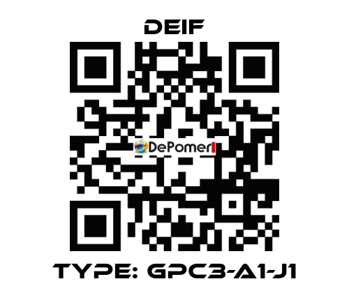 Type: GPC3-A1-J1 Deif