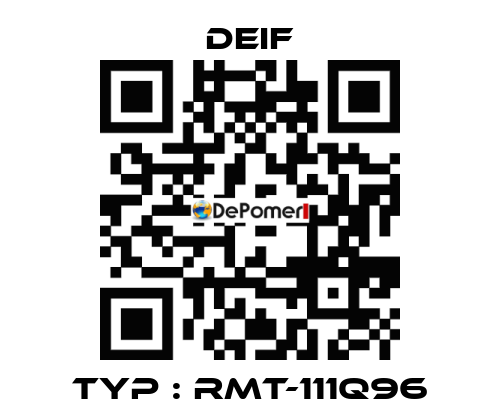 Typ : RMT-111Q96 Deif