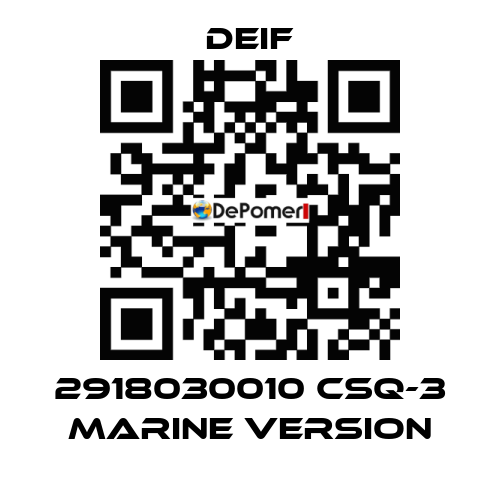 2918030010 CSQ-3 Marine version Deif