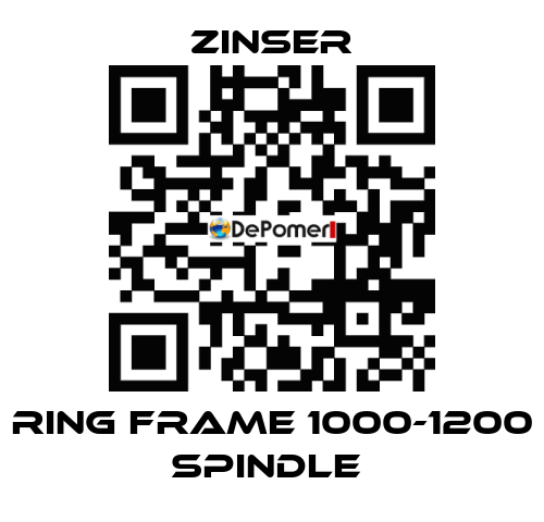 RING FRAME 1000-1200 SPINDLE  Zinser