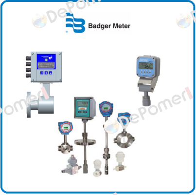 Stainless steel piping (SN 53707600101) Badger Meter