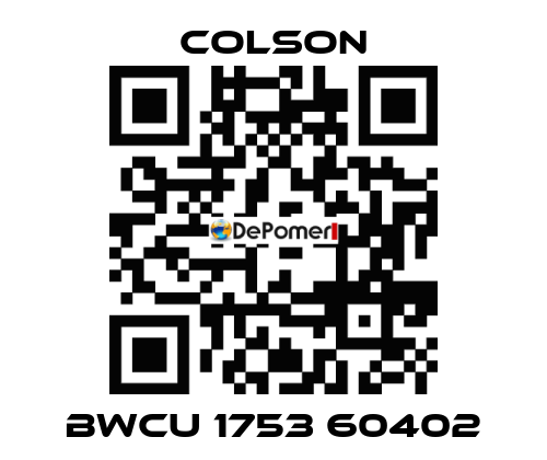 BWCU 1753 60402 Colson