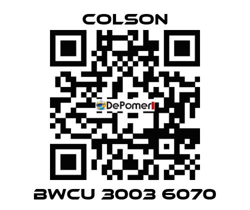 BWCU 3003 6070 Colson