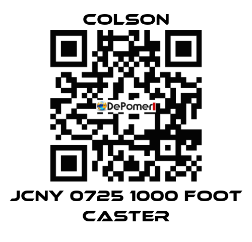 JCNY 0725 1000 FOOT CASTER Colson