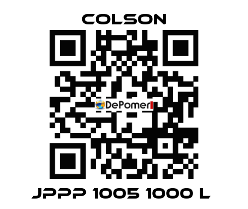 JPPP 1005 1000 L  Colson