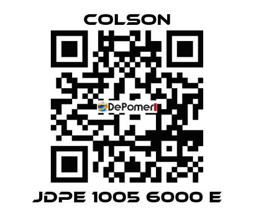 JDPE 1005 6000 E Colson