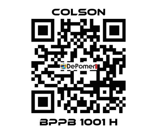 BPPB 1001 H Colson