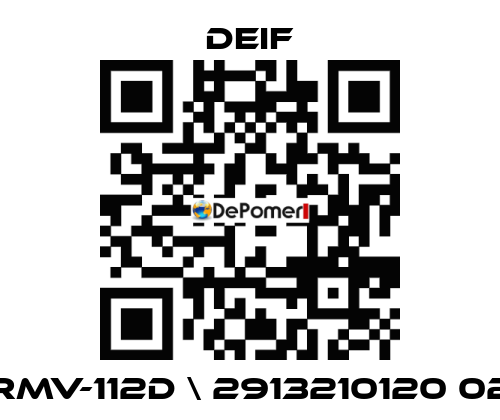 RMV-112D \ 2913210120 02 Deif