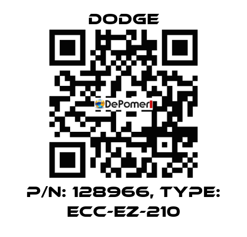 p/n: 128966, Type: ECC-EZ-210 Dodge