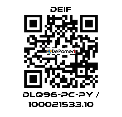 DLQ96-pc-PY / 100021533.10 Deif