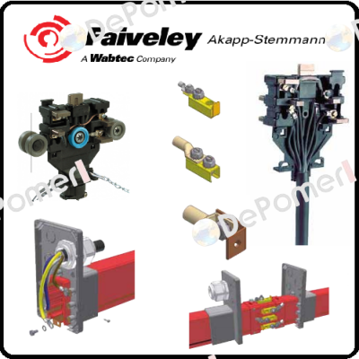 Trolley conductor C4 – 35 for a rail 4-Ductor Akapp Stemmann