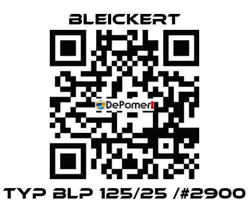 Typ BLP 125/25 /#2900 Bleickert