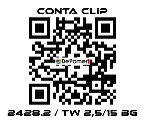 2428.2 / TW 2,5/15 BG Conta Clip