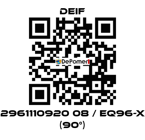 2961110920 08 / EQ96-x (90°) Deif