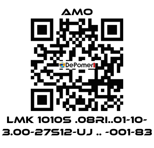 LMK 1010S .08RI..01-10- 3.00-27S12-UJ .. -001-83 Amo