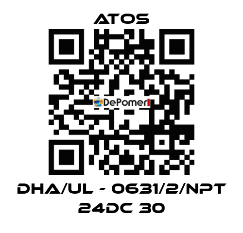 DHA/UL - 0631/2/NPT 24DC 30 Atos