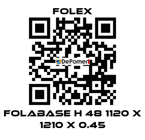 Folabase H 48 1120 x 1210 x 0.45 Folex