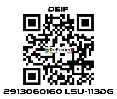 2913060160 LSU-113DG Deif