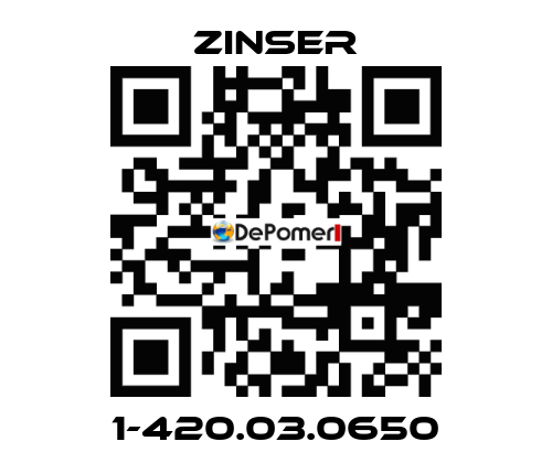 1-420.03.0650 Zinser