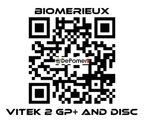 Vitek 2 GP+ and disc Biomerieux