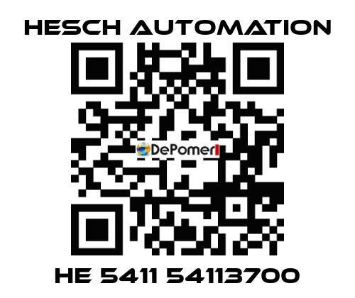 HE 5411 54113700 Hesch Automation