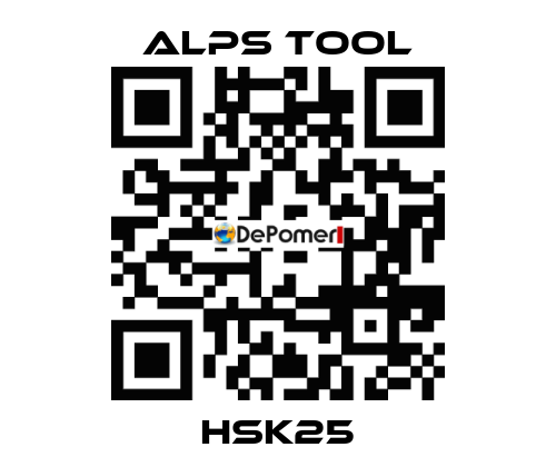 HSK25 ALPS TOOL