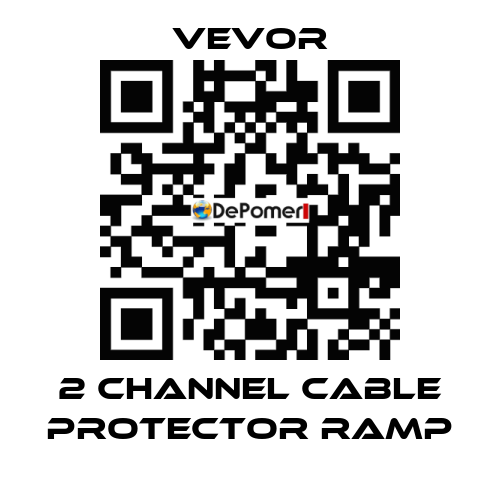 2 Channel Cable Protector Ramp VEVOR