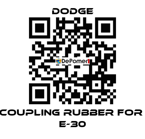 COUPLING RUBBER for  E-30 Dodge