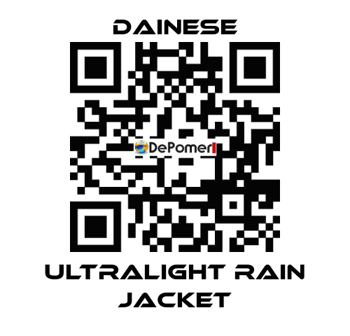 Ultralight Rain Jacket Dainese