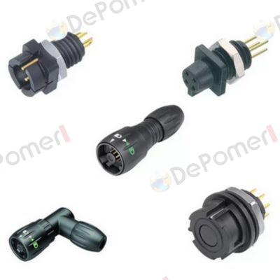 IP67,400V,16A Male connector  Binder