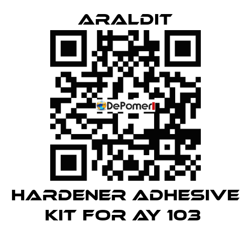 Hardener adhesive kit for AY 103  Araldit