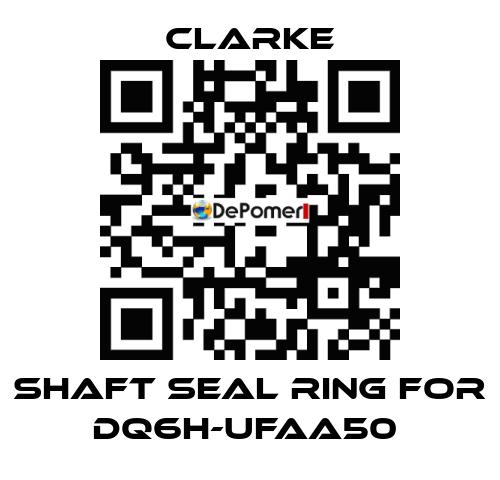 Shaft seal ring for DQ6H-UFAA50  Clarke