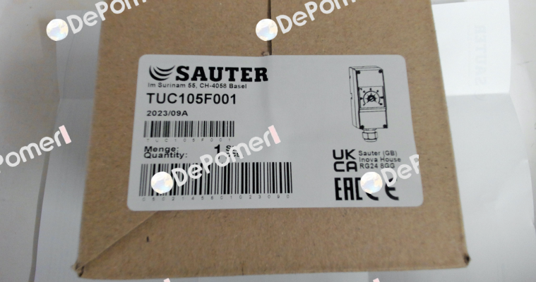 TUC105F001 Sauter