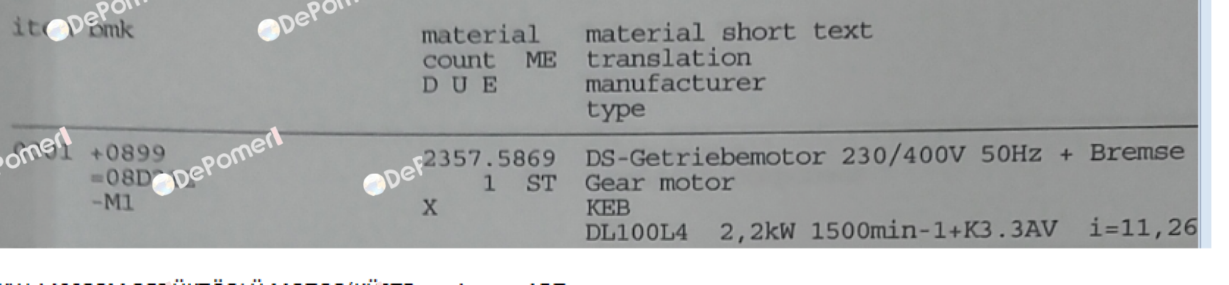 DL100L4 obsolete, replacement K33AV DM100LC4 B04 TS LAIPPLE KEB