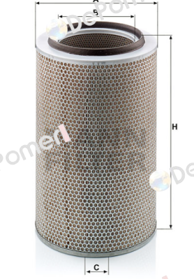 C 30 850/2 Mann Filter (Mann-Hummel)