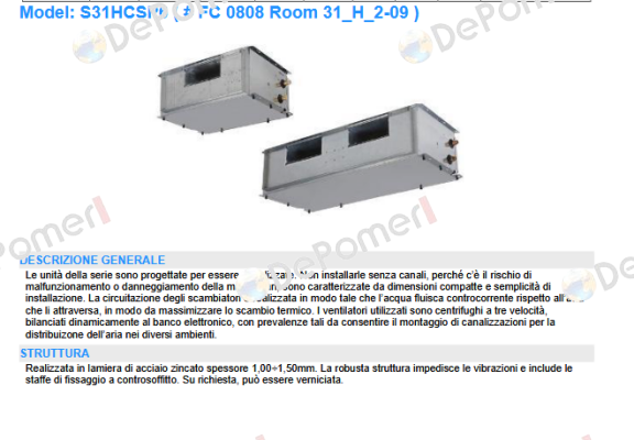 S31HCSP6 + ETBN-2.5A  + COIB-S 31/38 + PS-S 31/38 Aertesi