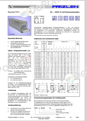 FZG600X65-82 Frizlen