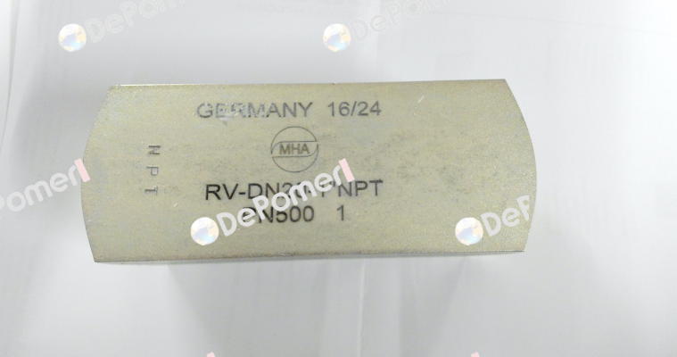 RV – 1“ NPT – DN 20 – PN 500 - 1 – 26489 Mha Zentgraf