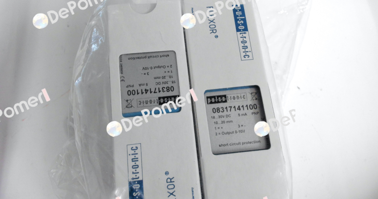 p/n: 08317141100, Type: KJ20-Q40KN-ANU Pulsotronic